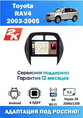 Магнитола Toyota RAV4 2003-2005