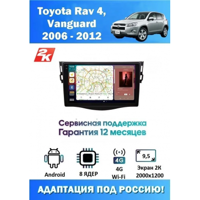 Магнитола Toyota RAV4 2006-2012