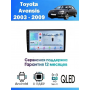 Магнитола Toyota Avensis 2003 - 2009 Черная
