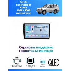 Магнитола Toyota Land Cruiser Prado 1996 - 2002 правый руль