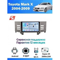 Магнитола Toyota Mark X 2004 - 2009