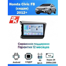 Магнитола Honda Civic FB (седан) 2012 - 2015