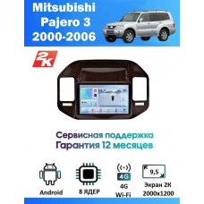 Магнитола Mitsubishi Pajero 3 2000-2006
