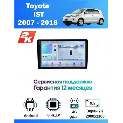 Магнитола Toyota Ist 2002 - 2007