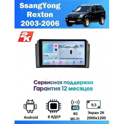 Магнитола SsangYong Rexton 2003 - 2006