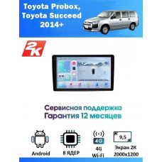 Магнитола Toyota Probox, Succeed 2014+