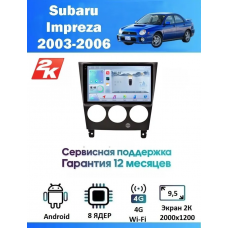 Магнитола Subaru Impreza 2003 - 2006