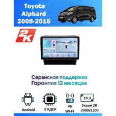 Магнитола Toyota Alphard 2008 - 2015