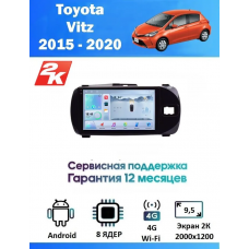 Магнитола Toyota Vitz 2015 - 2020