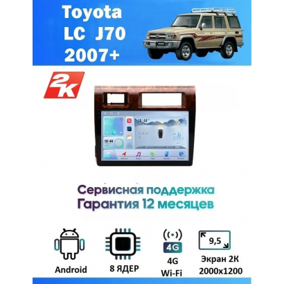 Магнитола Toyota Land Cruiser J70/76 2010-2023