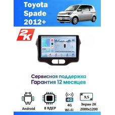 Магнитола Toyota Spade 2012+