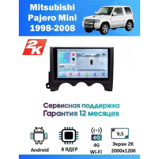 Магнитола Mitsubishi Pajero Mini 2008 - 2012