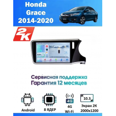 Магнитола Honda City 2014+