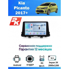 Магнитола Kia  Picanto 2017-2020