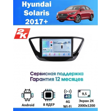 Магнитола Hyundai Solaris 2017+