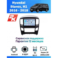 Магнитола Hyundai Starex, H1 2016 - 2018