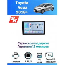 Магнитола Toyota Aqua 2018+