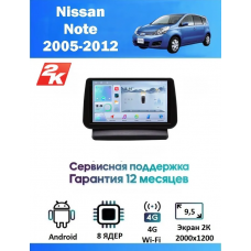 Магнитола Nissan Note 2005-2012