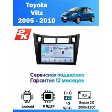 Магнитола Toyota Vitz 2005 - 2010