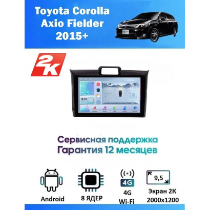 Магнитола Toyota Corolla Axio Fielder 2012-2023