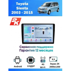 Магнитола Toyota Sienta 2003 - 2015