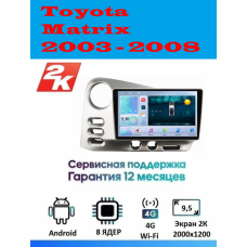 Магнитола Toyota Matrix 2003 - 2008