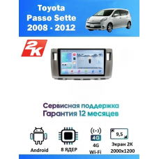 Магнитола Toyota Passo Sette 2008 - 2012