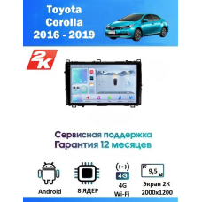 Магнитола Toyota Corolla 2016 - 2019