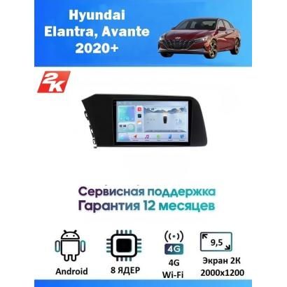 Магнитола Hyundai Elantra 2021-2022