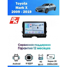 Магнитола Toyota Mark X 2009 - 2019