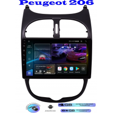 Магнитола Peugeot 206