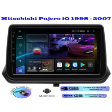 Магнитола Mitsubishi Pajero iO 1998 - 2007 взамен верхнего козырька