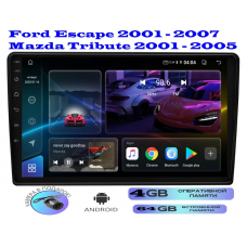 Магнитола Ford Escape 2001 - 2007, Mazda Tribute 2001 - 2005