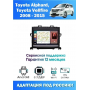 Магнитола Toyota Alphard, Vellfire 2008 - 2015