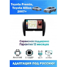 Магнитола Toyota Premio, Allion 2007-2016