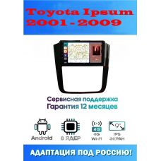 Магнитола Toyota Ipsum 2001 - 2009