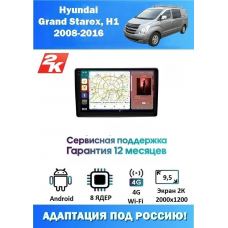 Магнитола Hyundai Starex, H1 2007 - 2015
