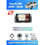Магнитола Toyota BB 2005 - 2016