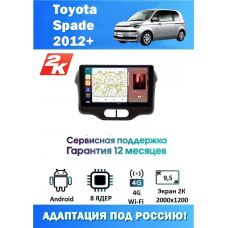 Магнитола Toyota Spade 2012+