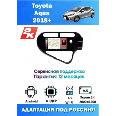 Магнитола Toyota Aqua 2018+