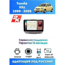 Магнитола Toyota Vitz 1999 - 2005