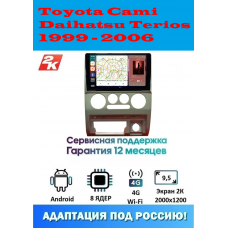Магнитола Toyota Cami, Daihatsu Terios 1999 - 2006