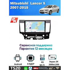 Магнитола Mitsubishi Lancer X 2007-2015