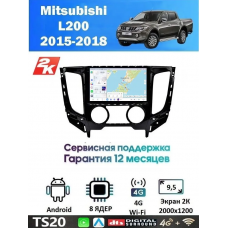 Магнитола Mitsubishi L200 2015-2020