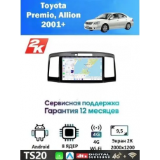 Магнитола Toyota Premio, Allion 2001-2007