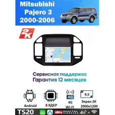 Магнитола Mitsubishi Pajero 3 2000-2006