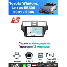 Магнитола Toyota Windom, Lexus ES300 2001 - 2006