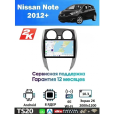 Магнитола Nissan Note 2012+