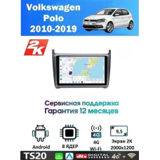 Магнитола VW Polo 2008+