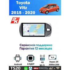 Магнитола Toyota Vitz 2015-2020